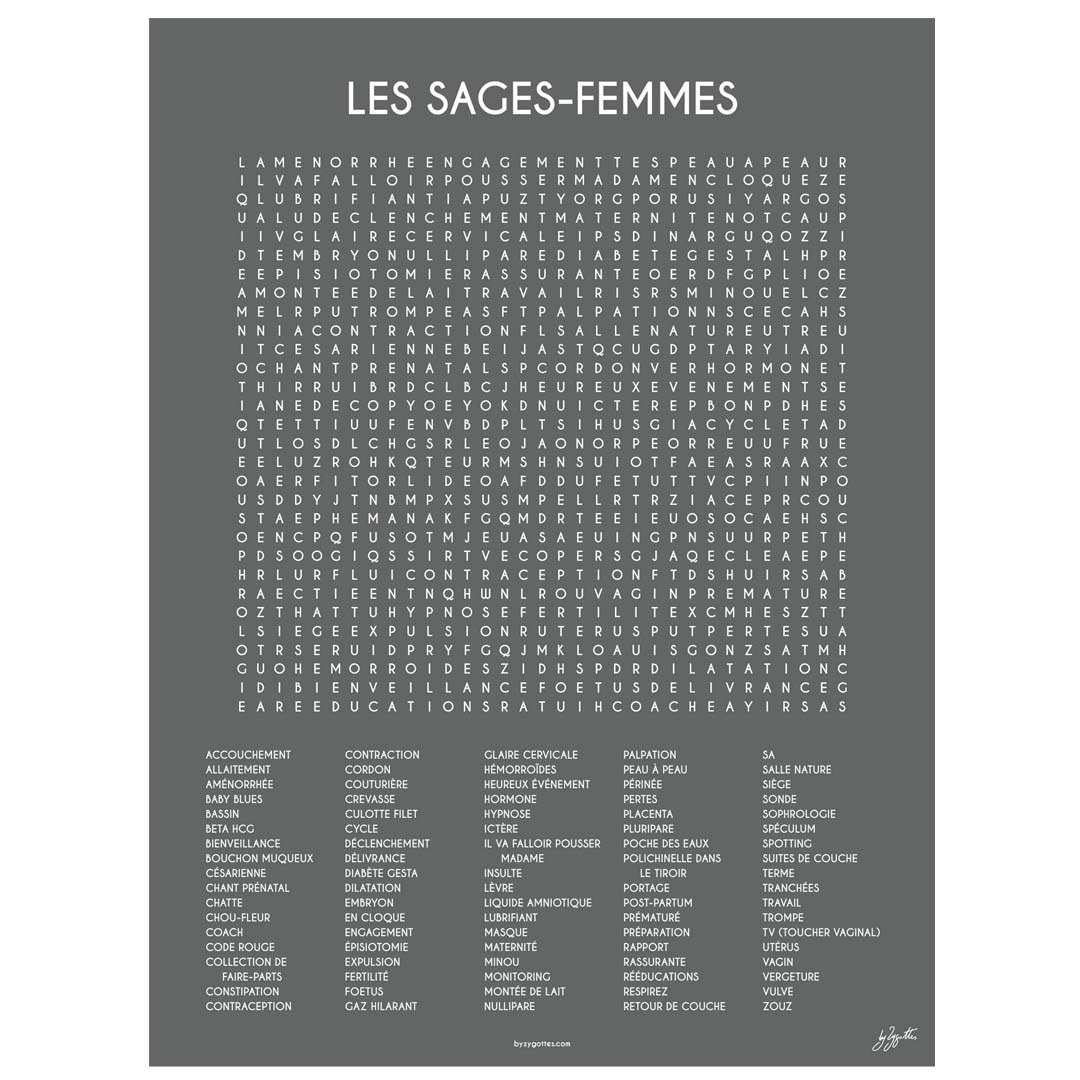 LES SAGES-FEMMES 60x80 cm