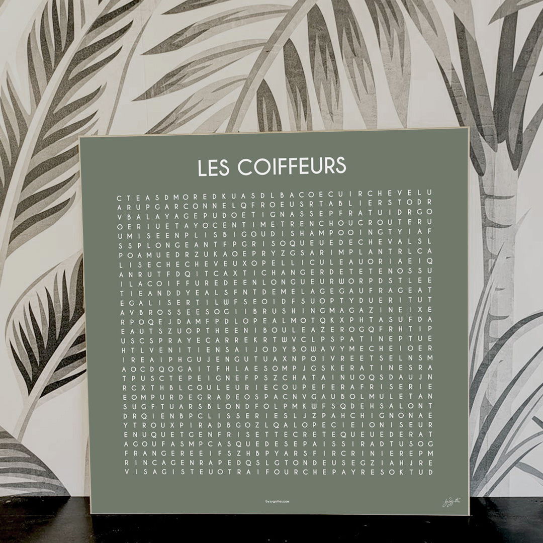 LES COIFFEURS - Le carré