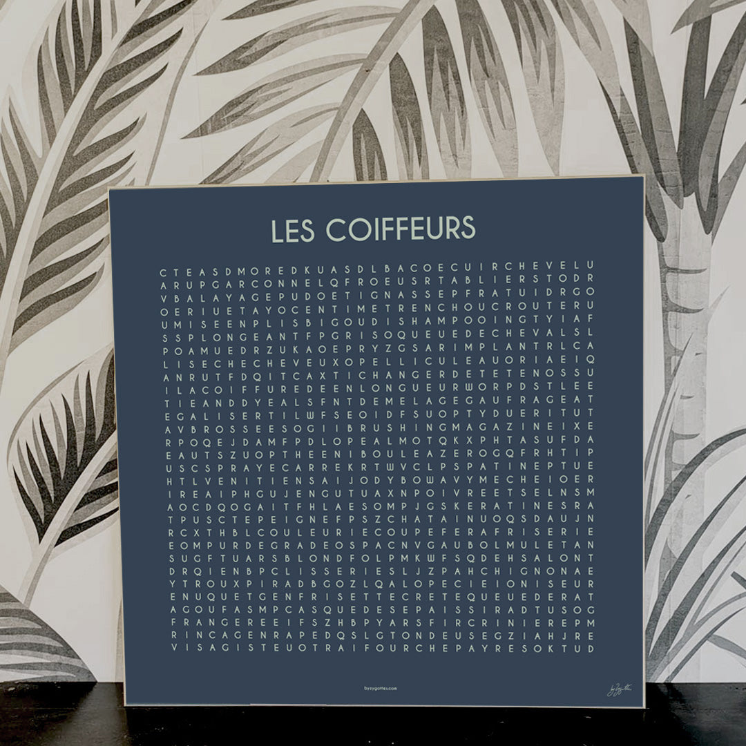 LES COIFFEURS - Le carré