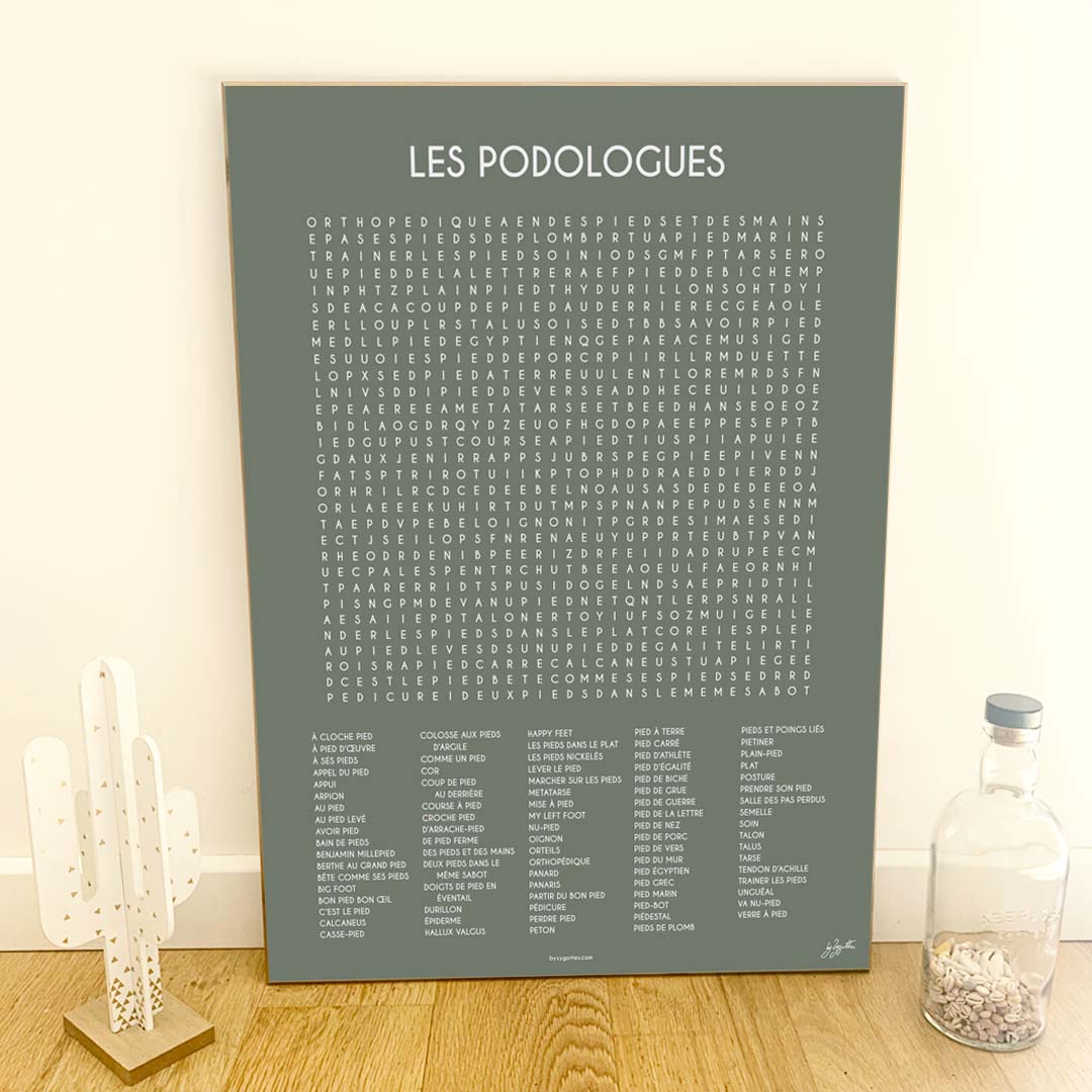 LES PODOLOGUES 50x70 cm